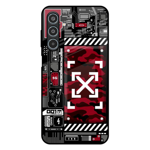 Technology Art Samsung Galaxy M35 5G Glass Back Cover Online