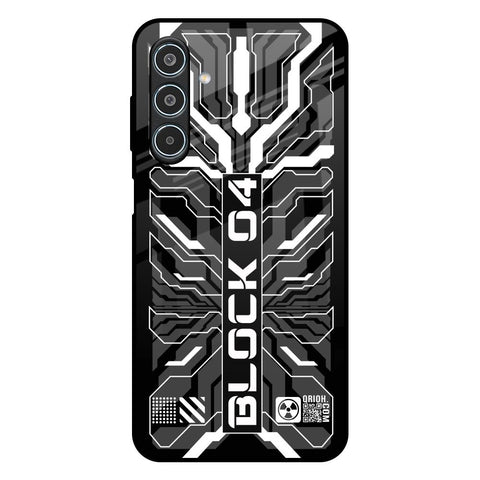 Monochrome Magic Samsung Galaxy M35 5G Glass Back Cover Online
