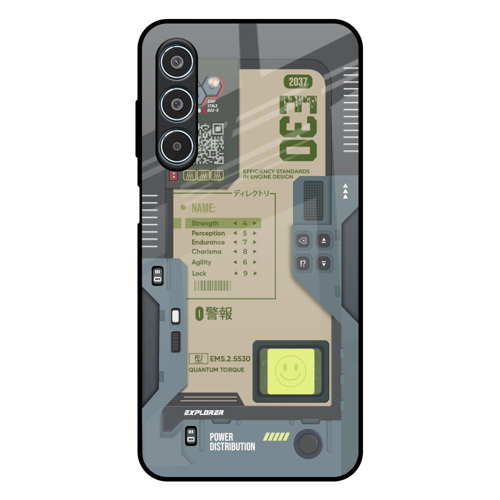 Art Station Samsung Galaxy M35 5G Glass Back Cover Online