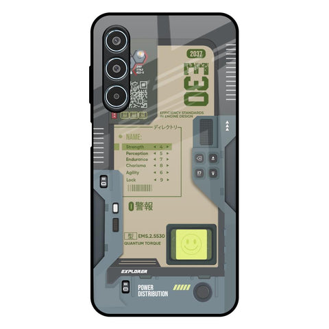 Art Station Samsung Galaxy M35 5G Glass Back Cover Online