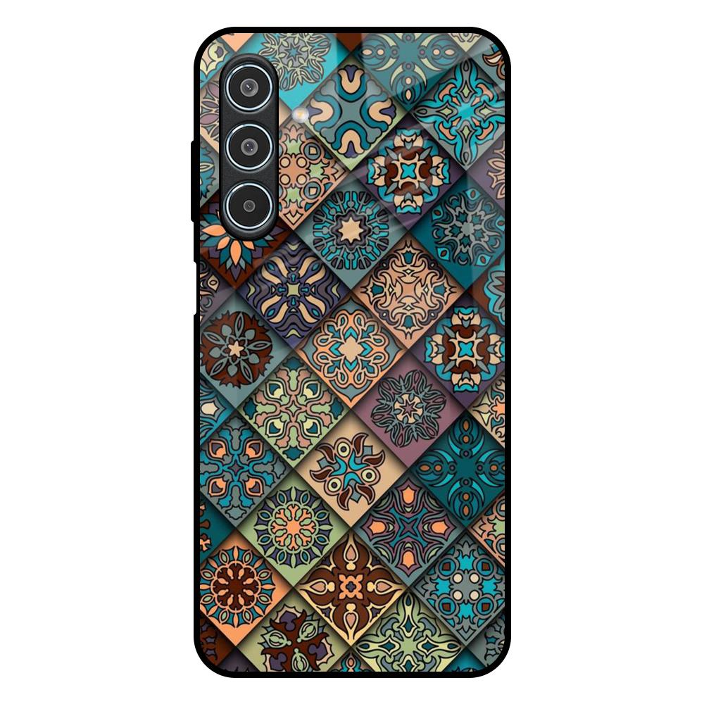 Retro Art Samsung Galaxy M35 5G Glass Back Cover Online