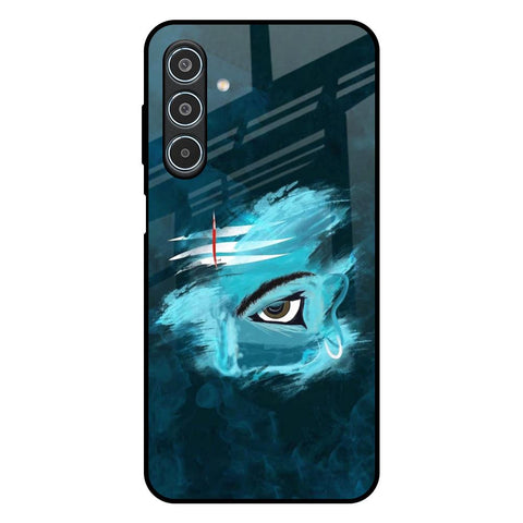 Power Of Trinetra Samsung Galaxy M35 5G Glass Back Cover Online