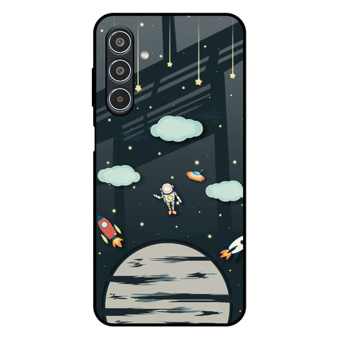 Astronaut Dream Samsung Galaxy M35 5G Glass Back Cover Online