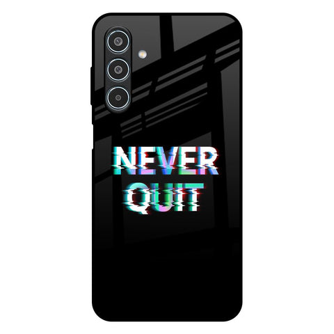 Never Quit Samsung Galaxy M35 5G Glass Back Cover Online