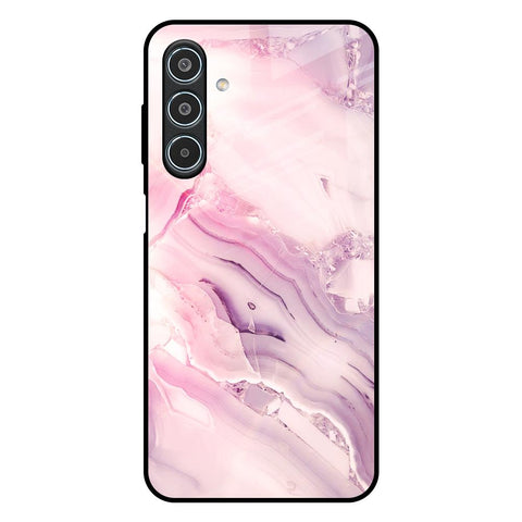 Diamond Pink Gradient Samsung Galaxy M35 5G Glass Back Cover Online