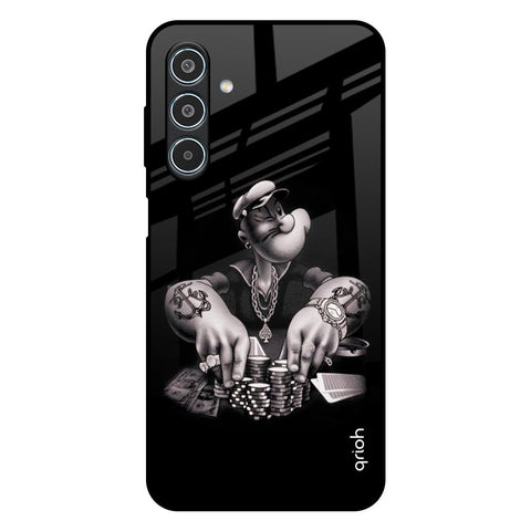 Gambling Problem Samsung Galaxy M35 5G Glass Back Cover Online