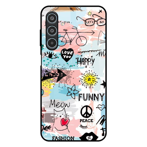 Just For You Samsung Galaxy M35 5G Glass Back Cover Online