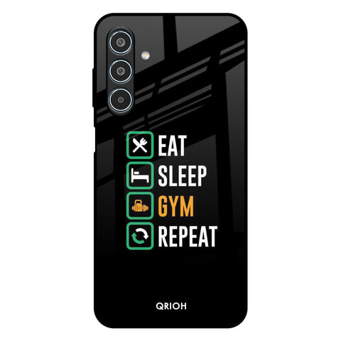 Daily Routine Samsung Galaxy M35 5G Glass Back Cover Online