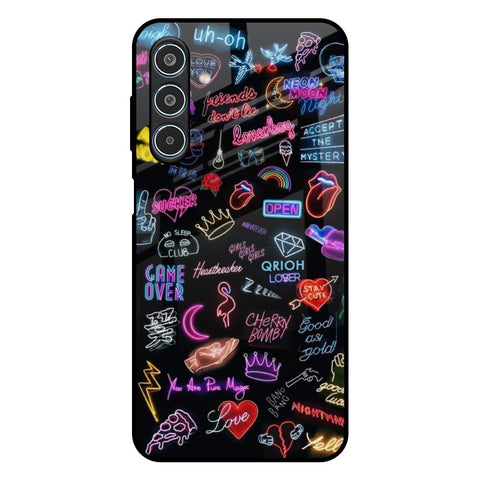 Accept The Mystery Samsung Galaxy M35 5G Glass Back Cover Online