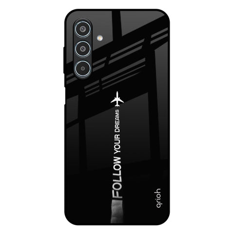 Follow Your Dreams Samsung Galaxy M35 5G Glass Back Cover Online