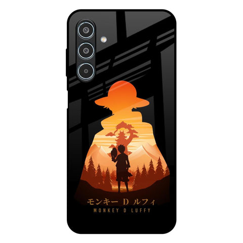 Luffy One Piece Samsung Galaxy M35 5G Glass Back Cover Online