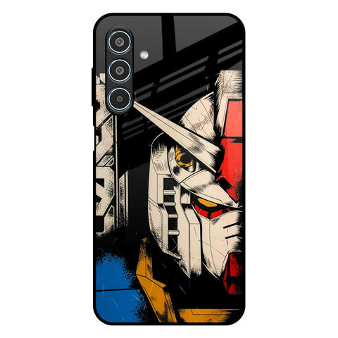 Transformer Art Samsung Galaxy M35 5G Glass Back Cover Online