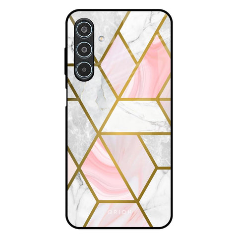 Geometrical Marble Samsung Galaxy M35 5G Glass Back Cover Online