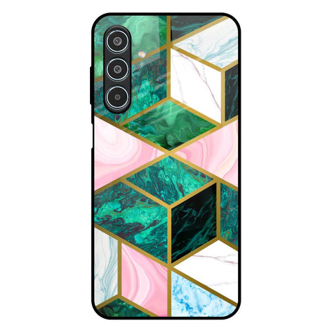 Seamless Green Marble Samsung Galaxy M35 5G Glass Back Cover Online