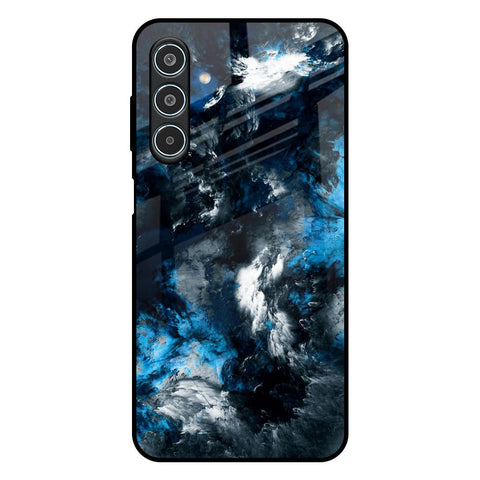 Cloudy Dust Samsung Galaxy M35 5G Glass Back Cover Online