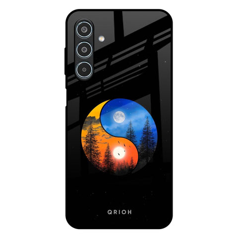 Yin Yang Balance Samsung Galaxy M35 5G Glass Back Cover Online