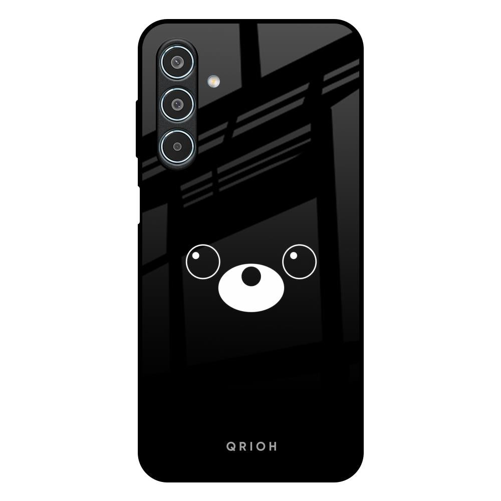 Cute Bear Samsung Galaxy M35 5G Glass Back Cover Online