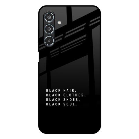 Black Soul Samsung Galaxy M35 5G Glass Back Cover Online