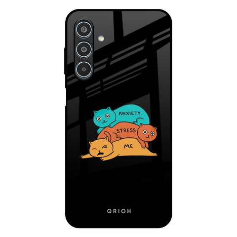 Anxiety Stress Samsung Galaxy M35 5G Glass Back Cover Online