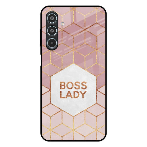 Boss Lady Samsung Galaxy M35 5G Glass Back Cover Online