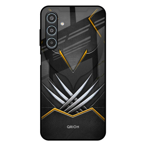 Black Warrior Samsung Galaxy M35 5G Glass Back Cover Online