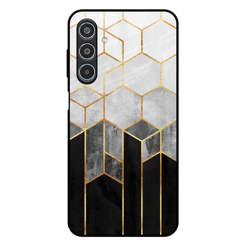 Tricolor Pattern Samsung Galaxy M35 5G Glass Back Cover Online