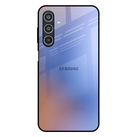Blue Aura Samsung Galaxy M35 5G Glass Back Cover Online