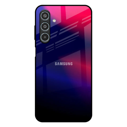 Blue Ombre Samsung Galaxy M35 5G Glass Back Cover Online
