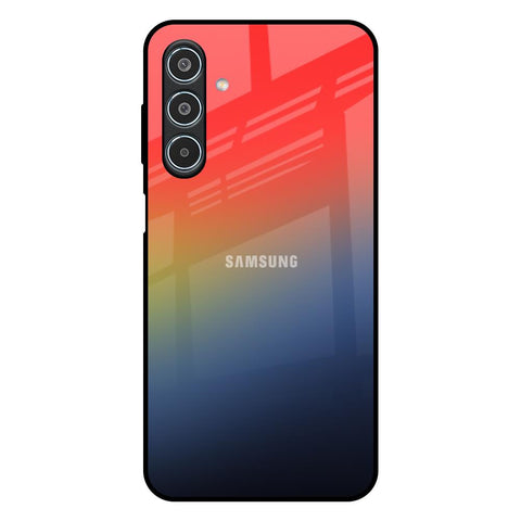 Rainbow Gradient Samsung Galaxy M35 5G Glass Back Cover Online