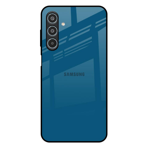 Cobalt Blue Samsung Galaxy M35 5G Glass Back Cover Online