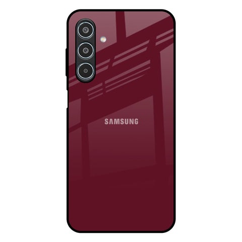 Classic Burgundy Samsung Galaxy M35 5G Glass Back Cover Online