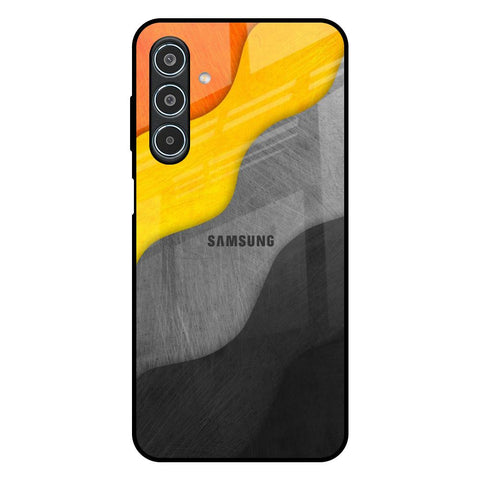 Dusty Color Waves Samsung Galaxy M35 5G Glass Back Cover Online