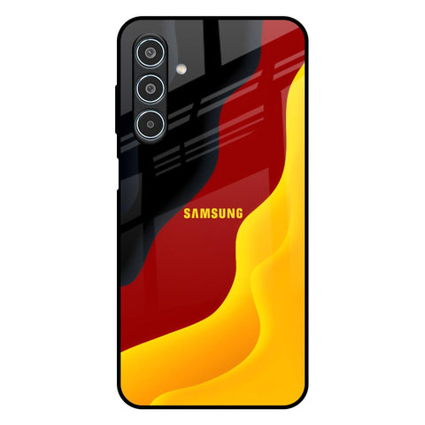 Carnelian Gold Samsung Galaxy M35 5G Glass Back Cover Online