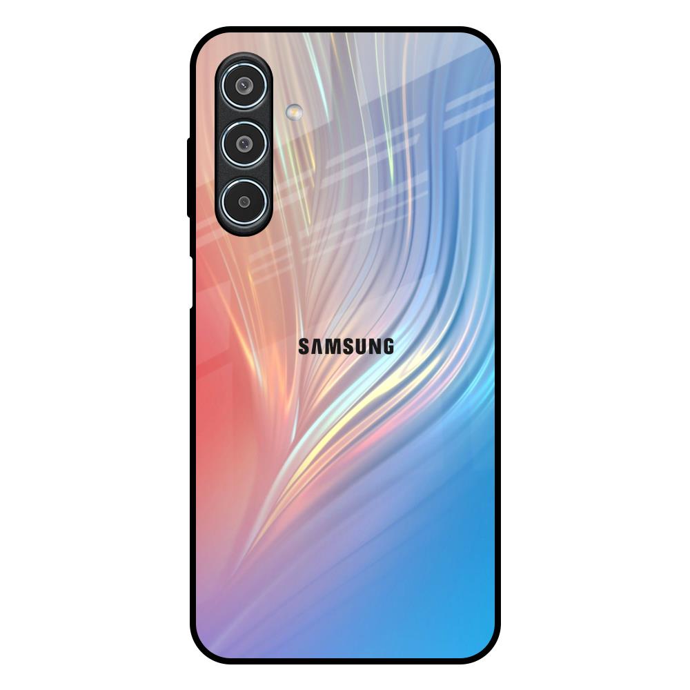 Mystic Aurora Samsung Galaxy M35 5G Glass Back Cover Online