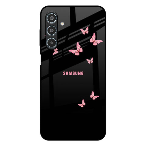 Fly Butterfly Samsung Galaxy M35 5G Glass Back Cover Online