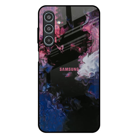 Smudge Brush Samsung Galaxy M35 5G Glass Back Cover Online