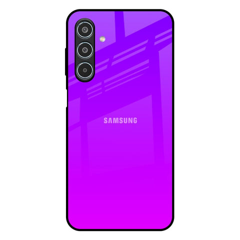 Purple Pink Samsung Galaxy M35 5G Glass Back Cover Online