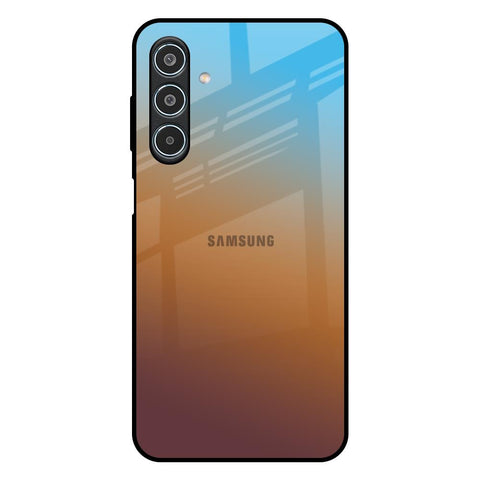 Rich Brown Samsung Galaxy M35 5G Glass Back Cover Online
