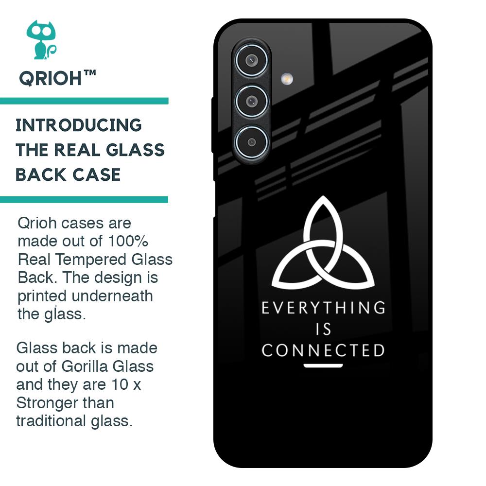 Everything Is Connected Glass Case for Samsung Galaxy M35 5G