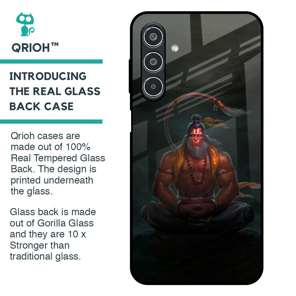 Lord Hanuman Animated Glass Case for Samsung Galaxy M35 5G