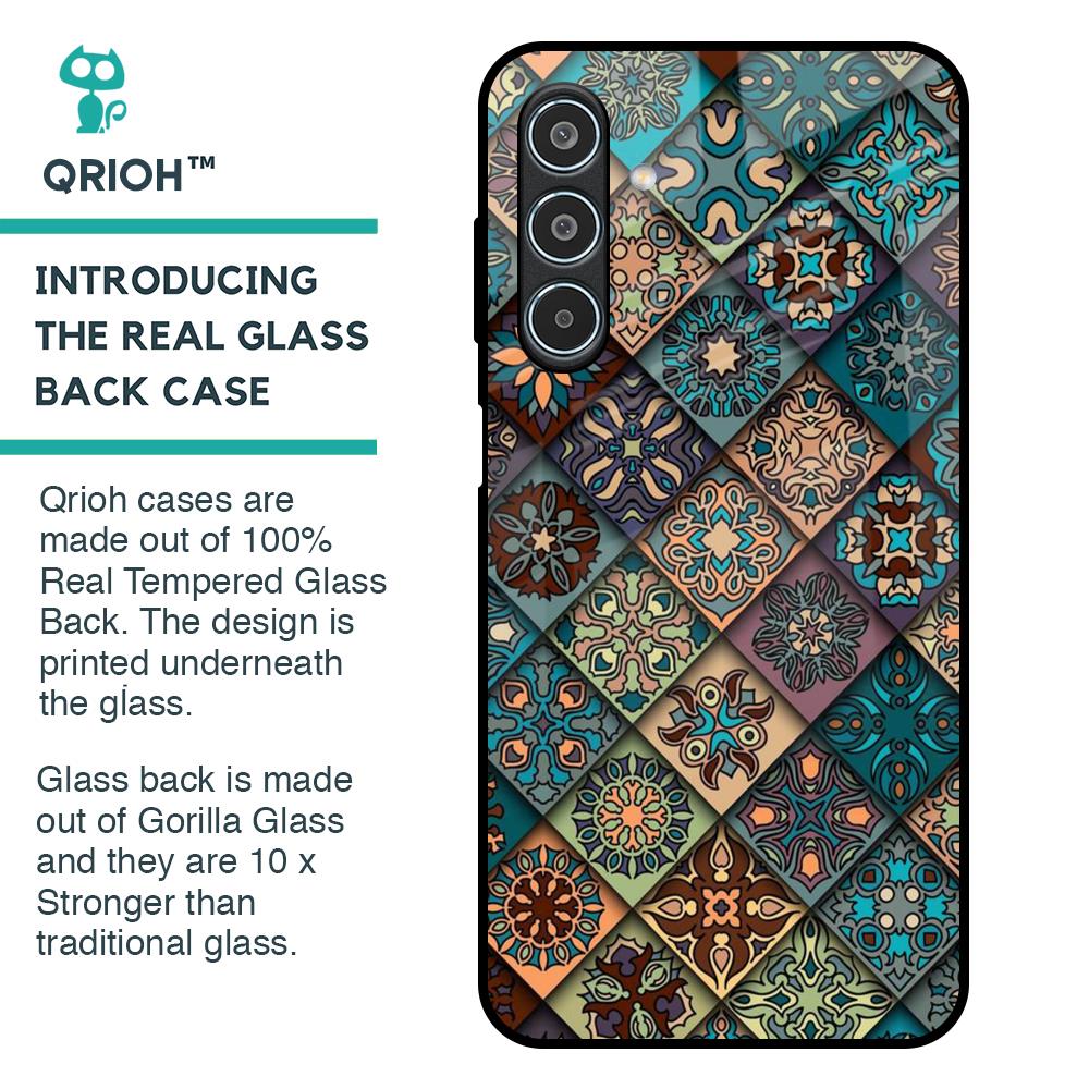 Retro Art Glass Case for Samsung Galaxy M35 5G