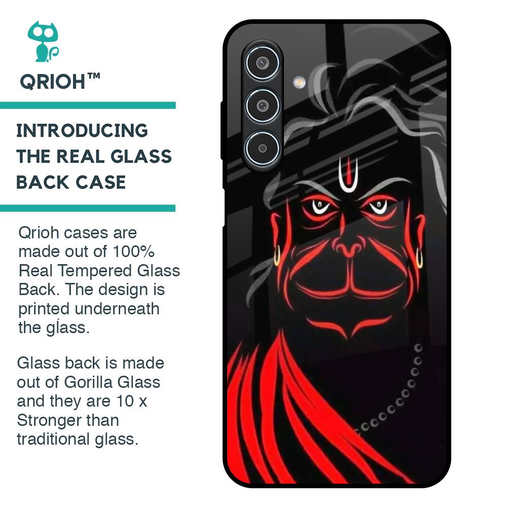 Lord Hanuman Glass Case For Samsung Galaxy M35 5G