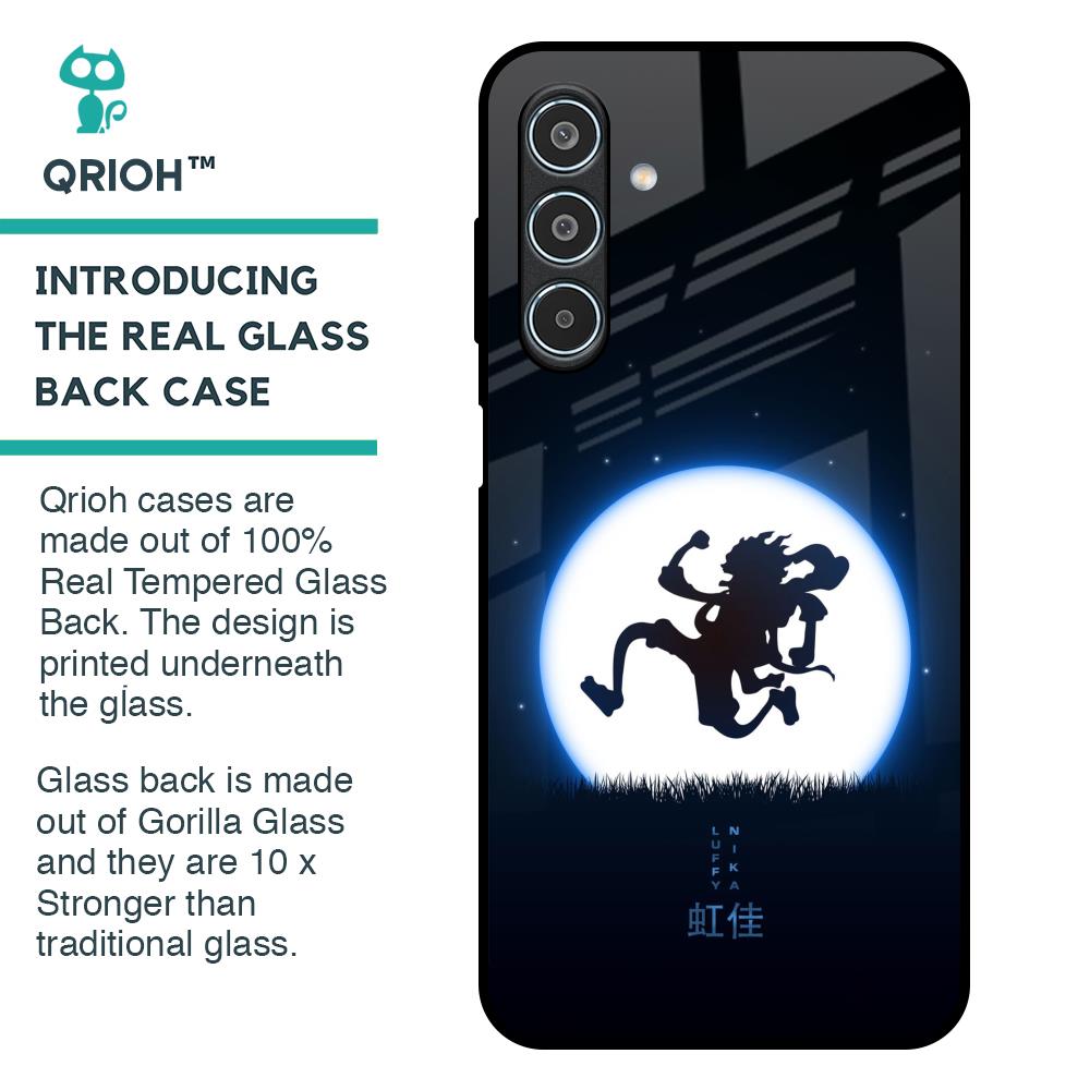 Luffy Nika Glass Case for Samsung Galaxy M35 5G