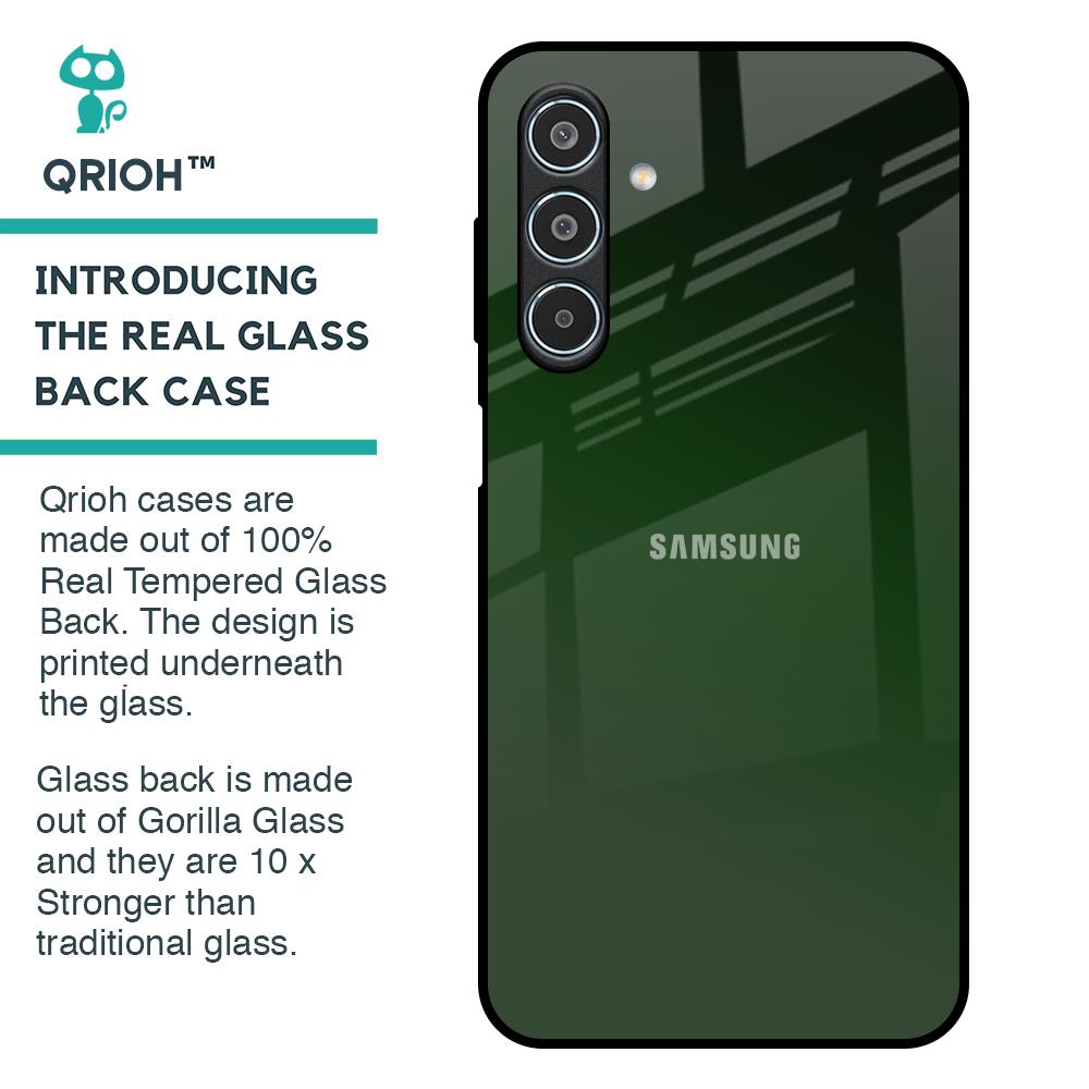 Deep Forest Glass Case for Samsung Galaxy M35 5G