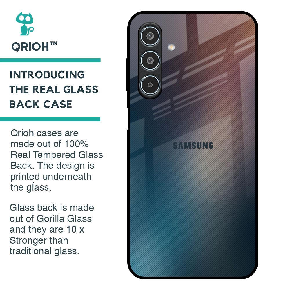 Dust Strom Glass Case for Samsung Galaxy M35 5G