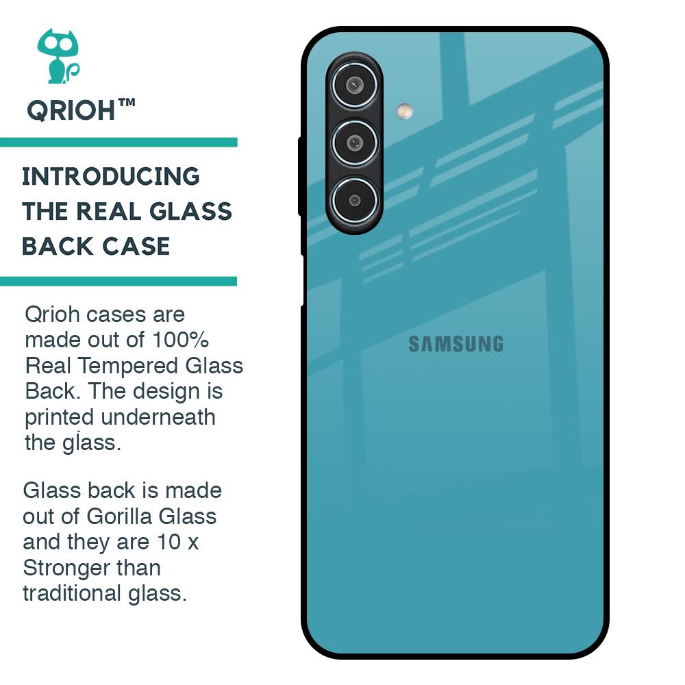 Oceanic Turquiose Glass Case for Samsung Galaxy M35 5G