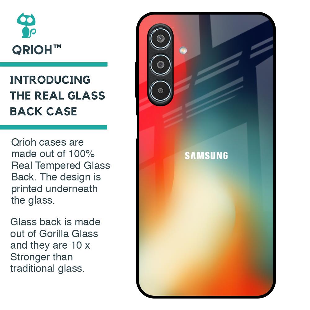 Tri Light Glass Case for Samsung Galaxy M35 5G