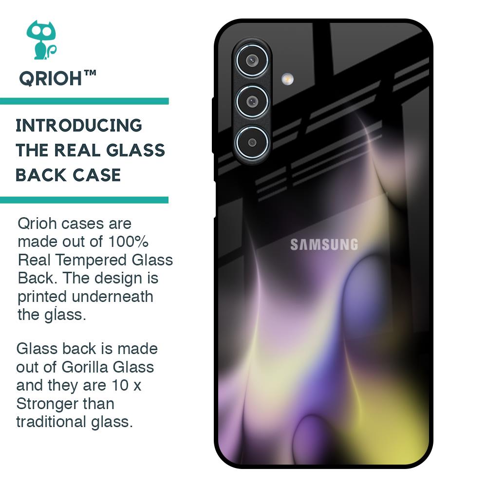 Flames Flow Glass Case for Samsung Galaxy M35 5G
