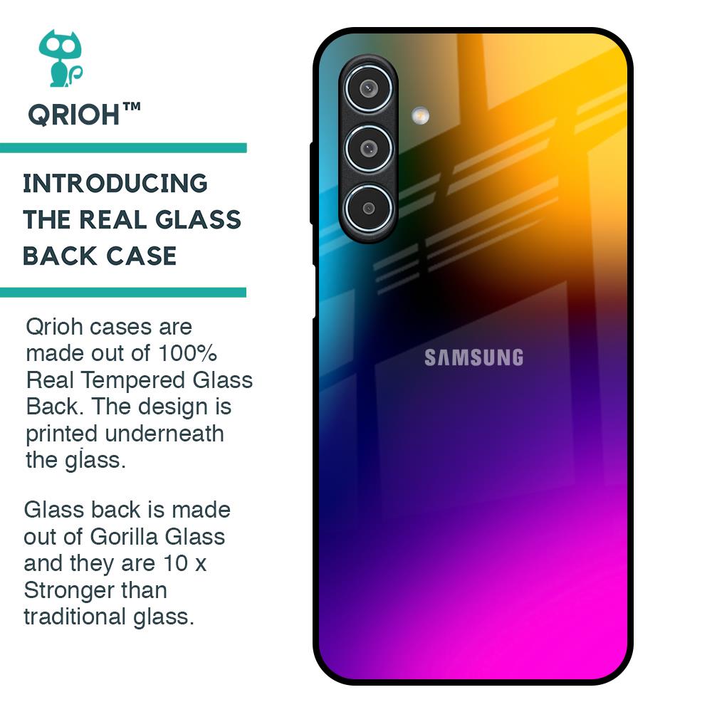 Prism Color Glass Case for Samsung Galaxy M35 5G