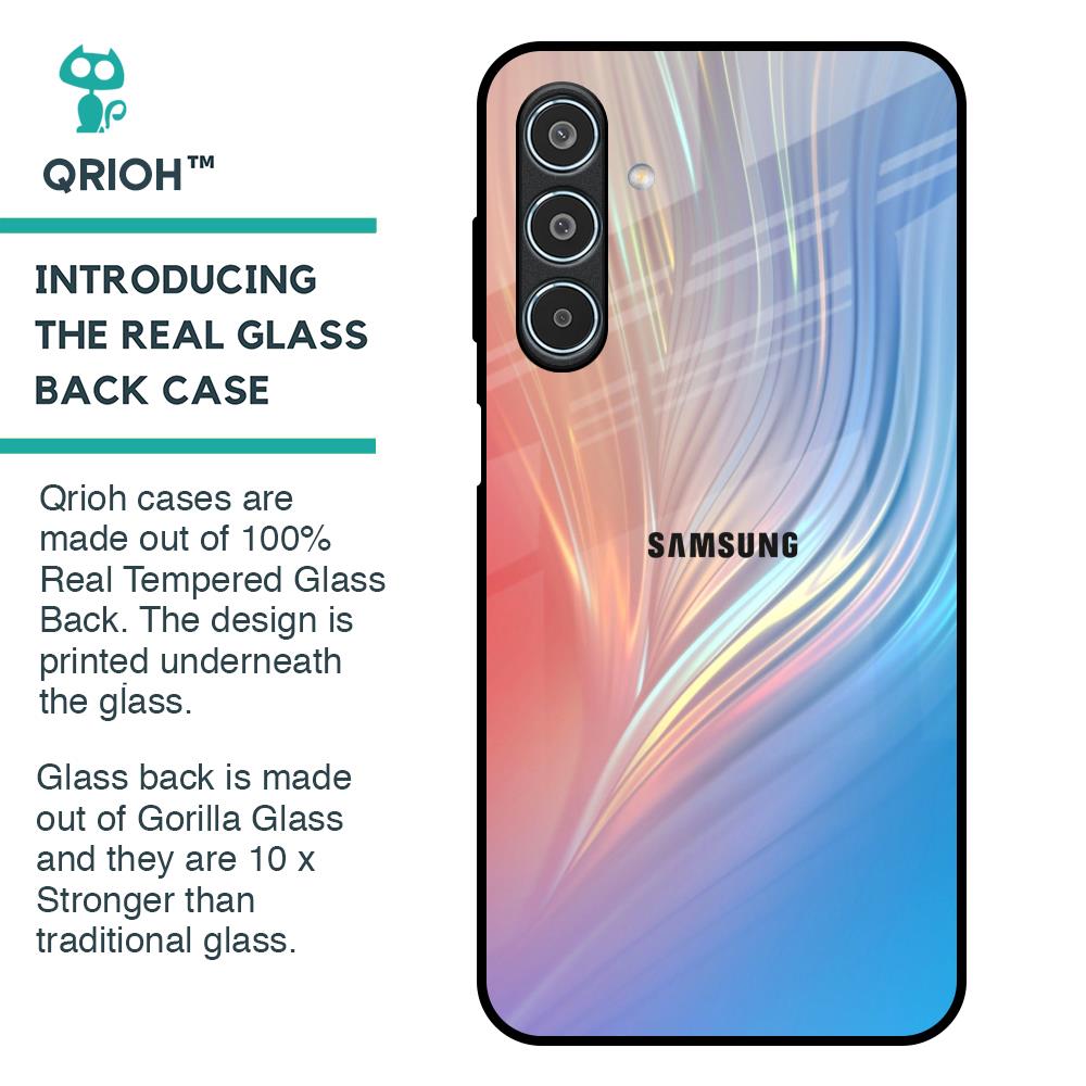 Mystic Aurora Glass Case for Samsung Galaxy M35 5G